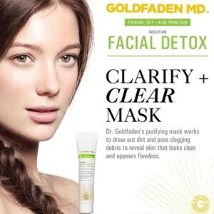🟢3/$19! Goldfaden MD Facial Detox Mask Travel Size 20ml *NEW, Sealed